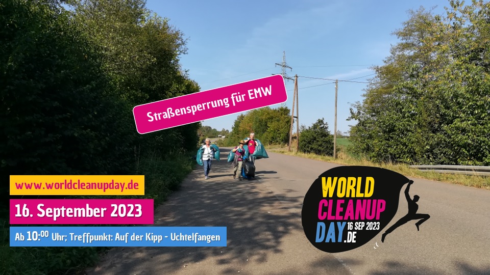 World Cleanup Day in Illingen/Uchtelfangen (Saarland)