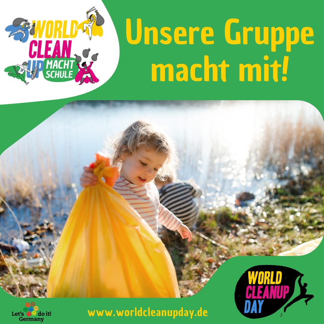 World-Cleanup-Day: Wir sind  dabei