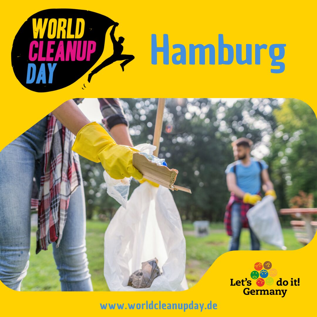 World Cleanup Day 2024 - Wir sind dabei! (Hamburg)