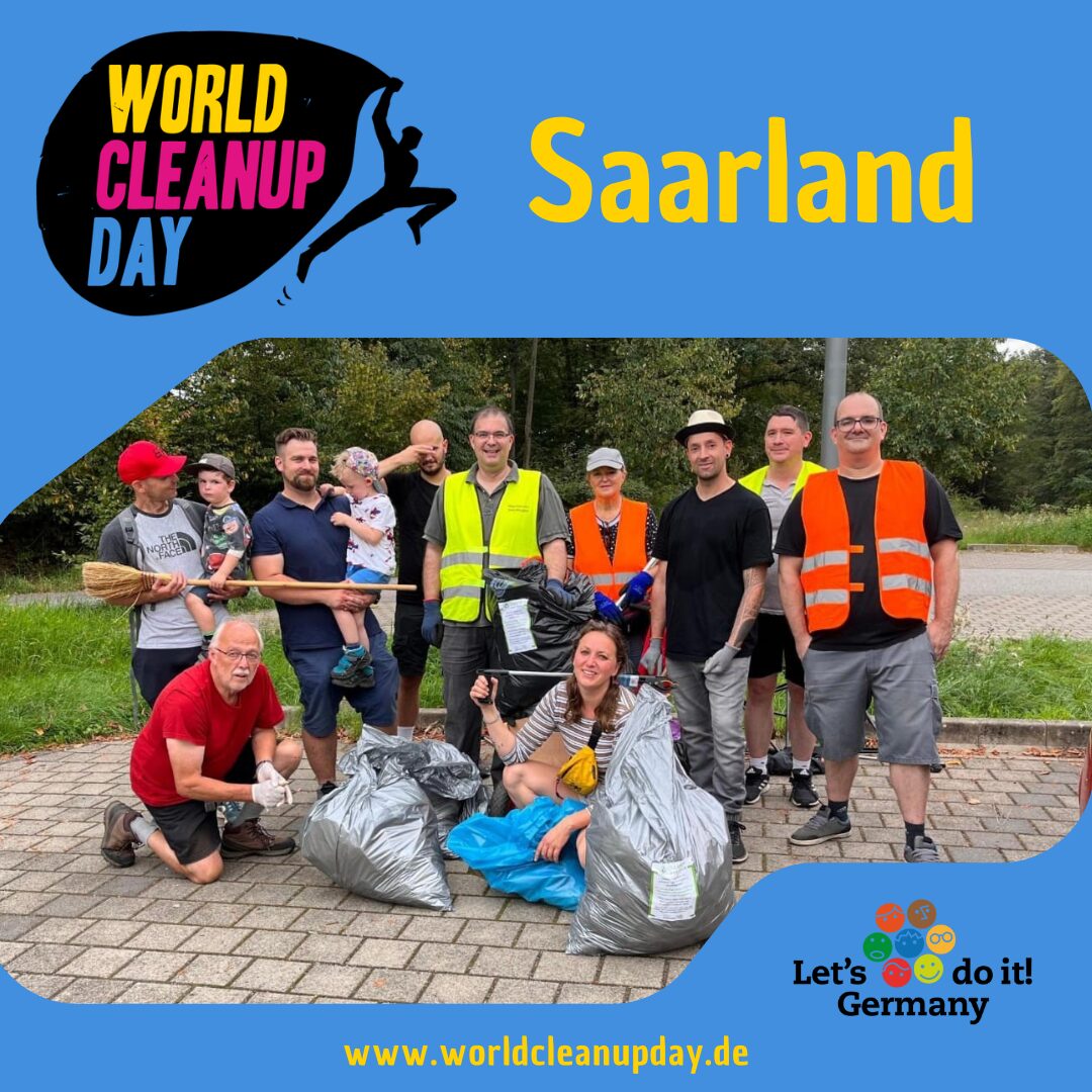 World Cleanup Day Azubiprojekt (Saarland)