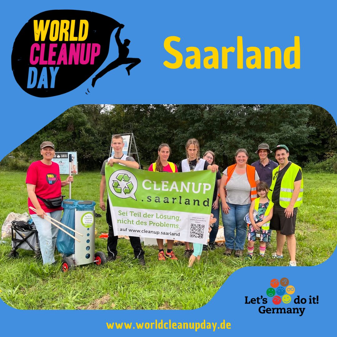 World Cleanup Day Losheim am See (Saarland)