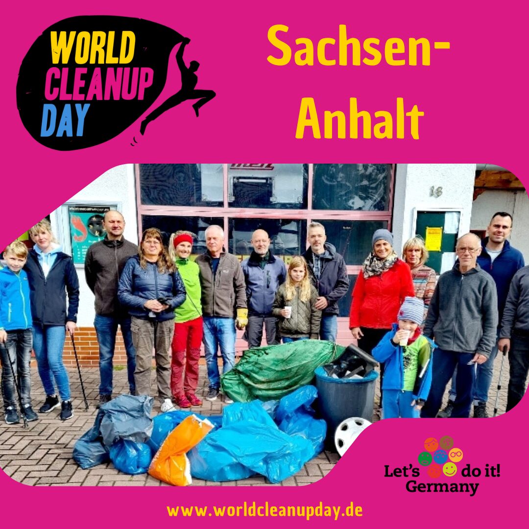World Cleanup Day Aschersleben (Sachsen-Anhalt)