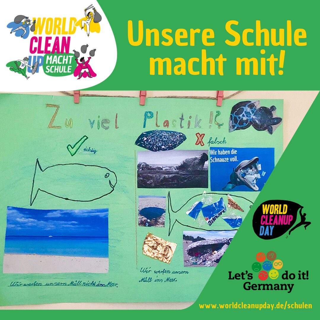 World Cleanup macht Schule (Brandenburg)