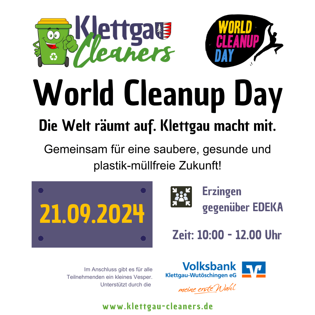 World Cleanup Day im Klettgau (BW)