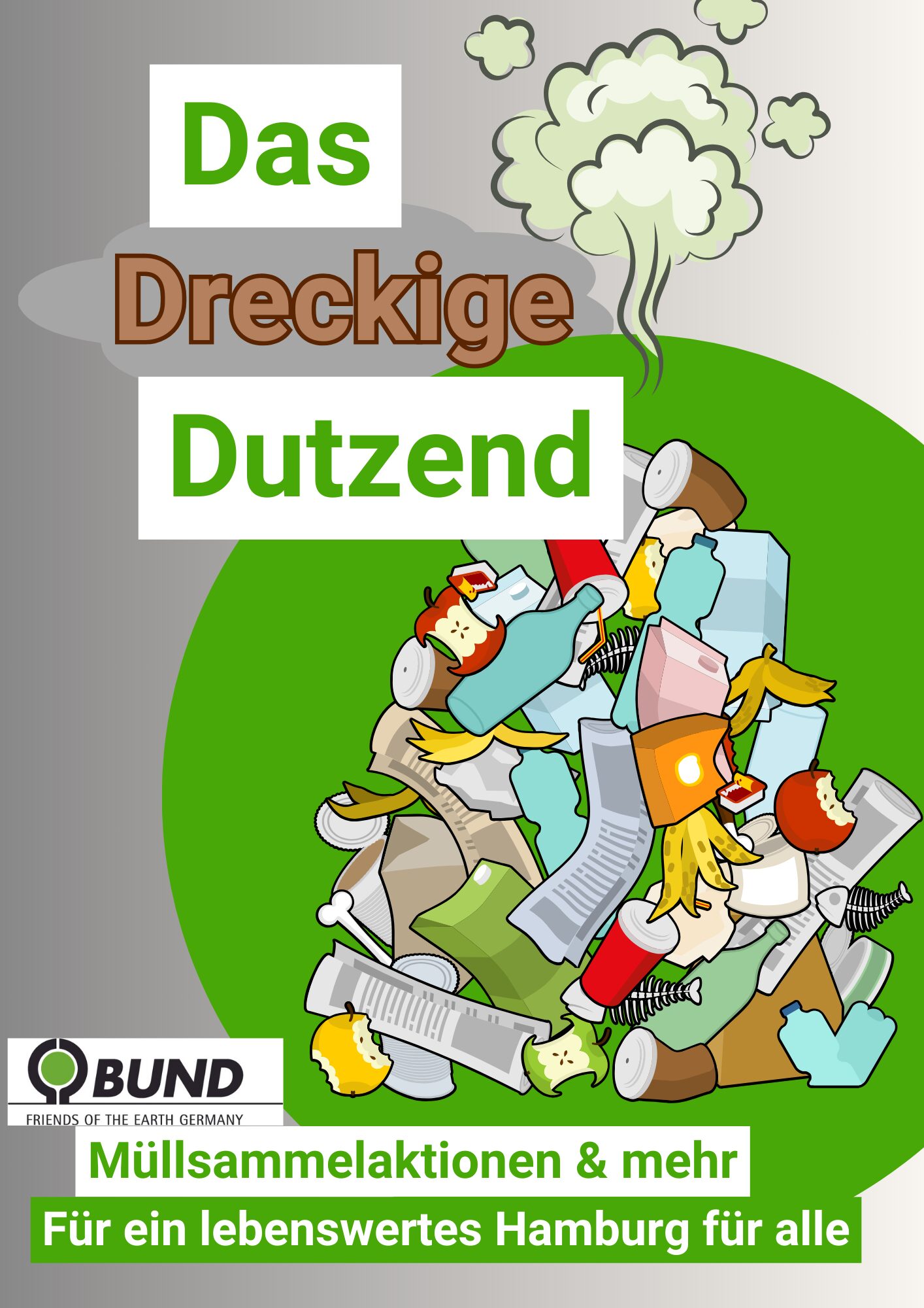 BUND-Aktion: Dreckiges Dutzend für sauberes Alsterwasser (Hamburg)