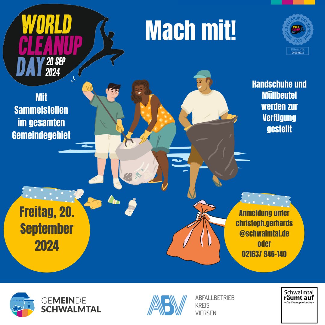 World Cleanup Day Schwalmtal (NRW)