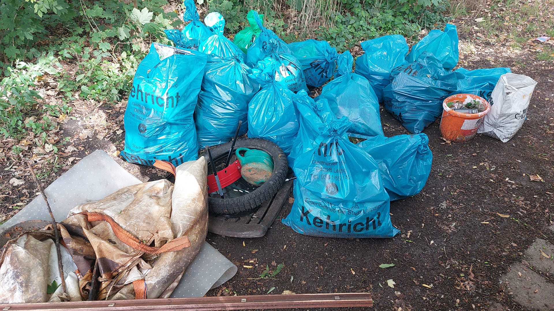 Cleanup der Stadtreinigung Leipzig (Sachsen)