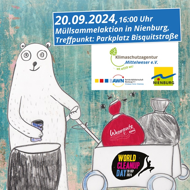 World Cleanup Day 2024 - Weserputz