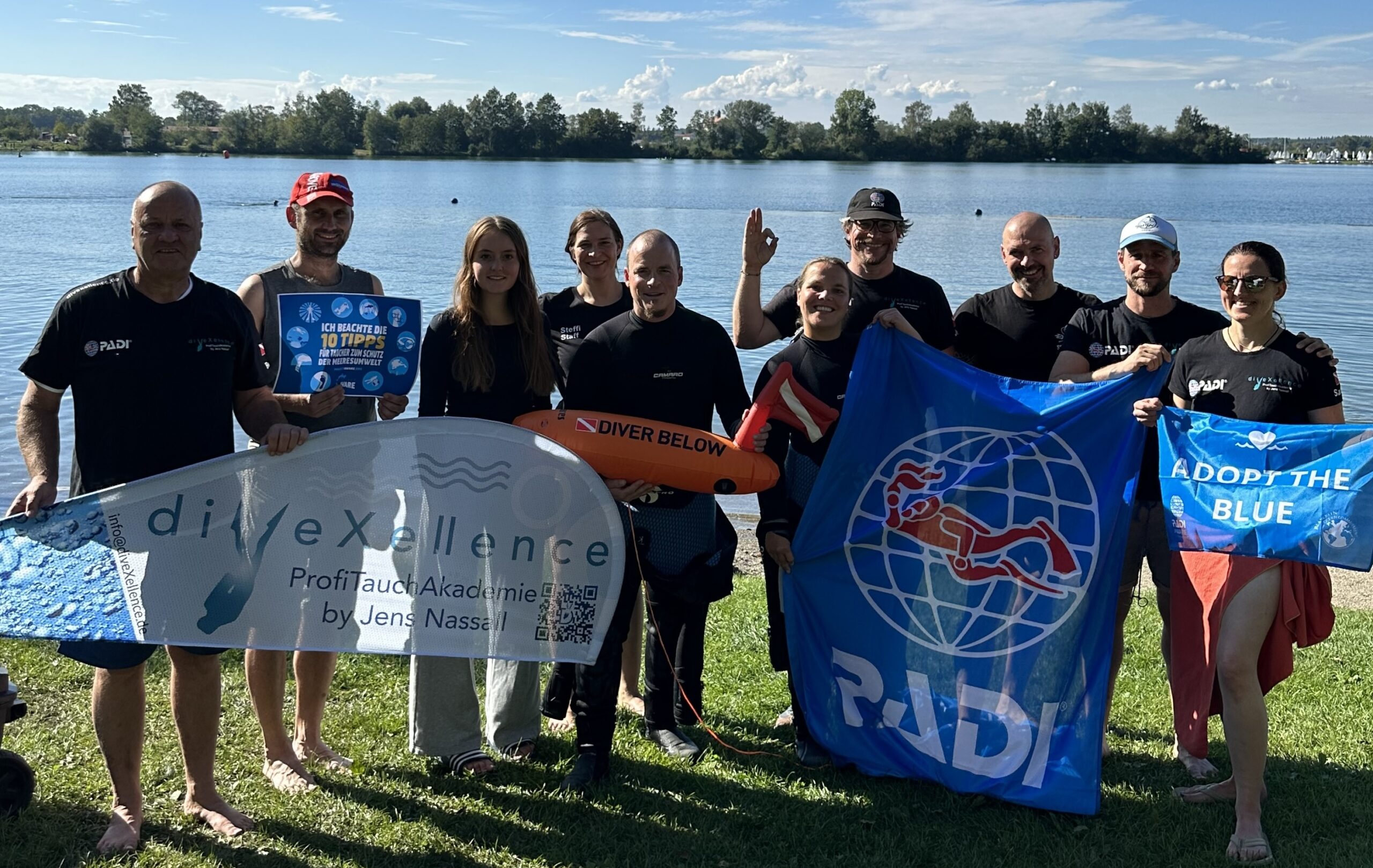 CleanUp des Laupheimer Baggersee (BW)