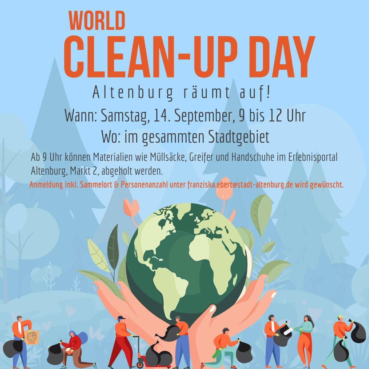 World Cleanup Day - Altenburg räumt auf! (Thüringen)