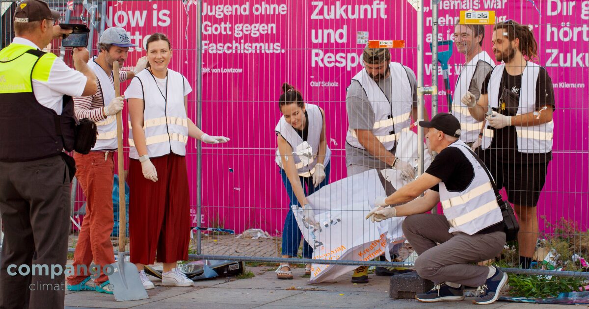 Saubere Rummelsburger Bucht mit Compango e.V. (Berlin)