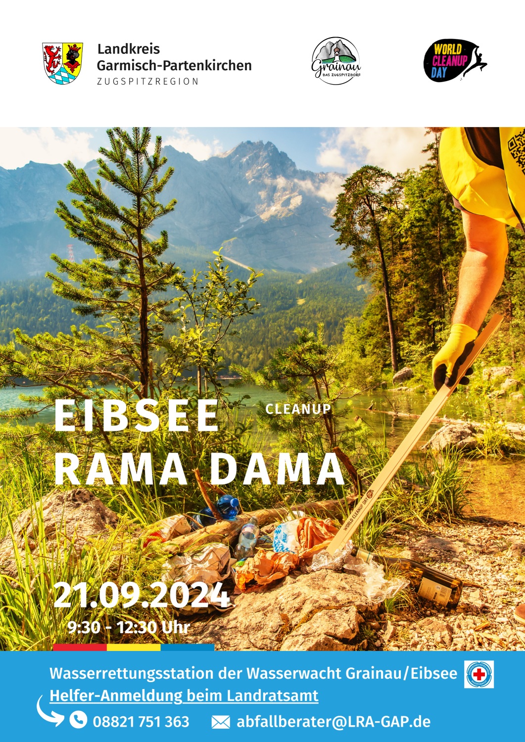 EIBSEE RAMA DAMA - Eibsee-Cleanup (Bayern)