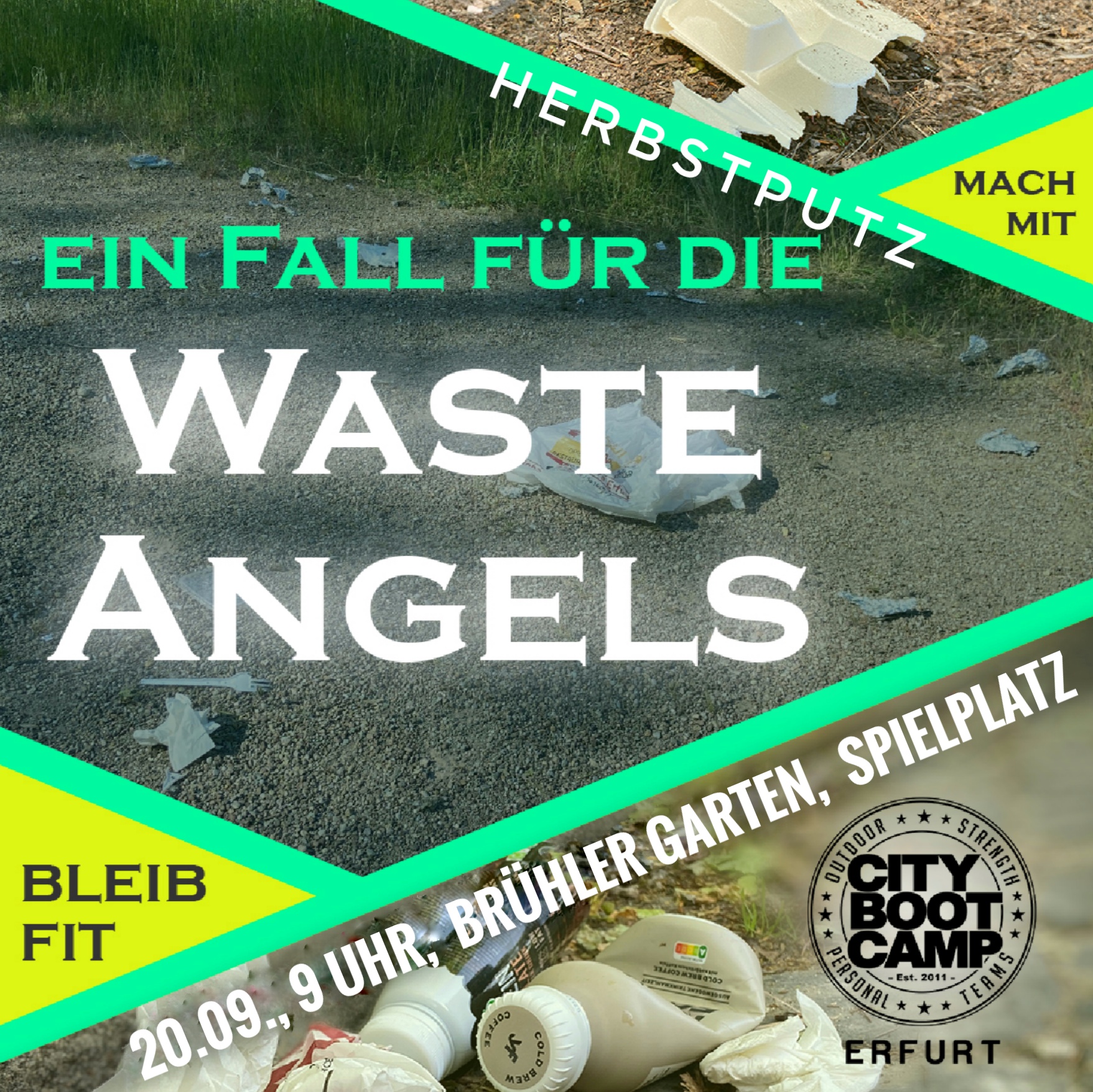 WasteAngelsERF by CityBootCamp Erfurt (Thüringen)