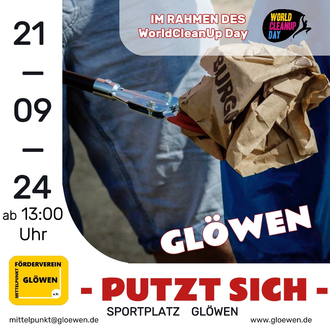 Glöwen - putzt sich! (Brandenburg)