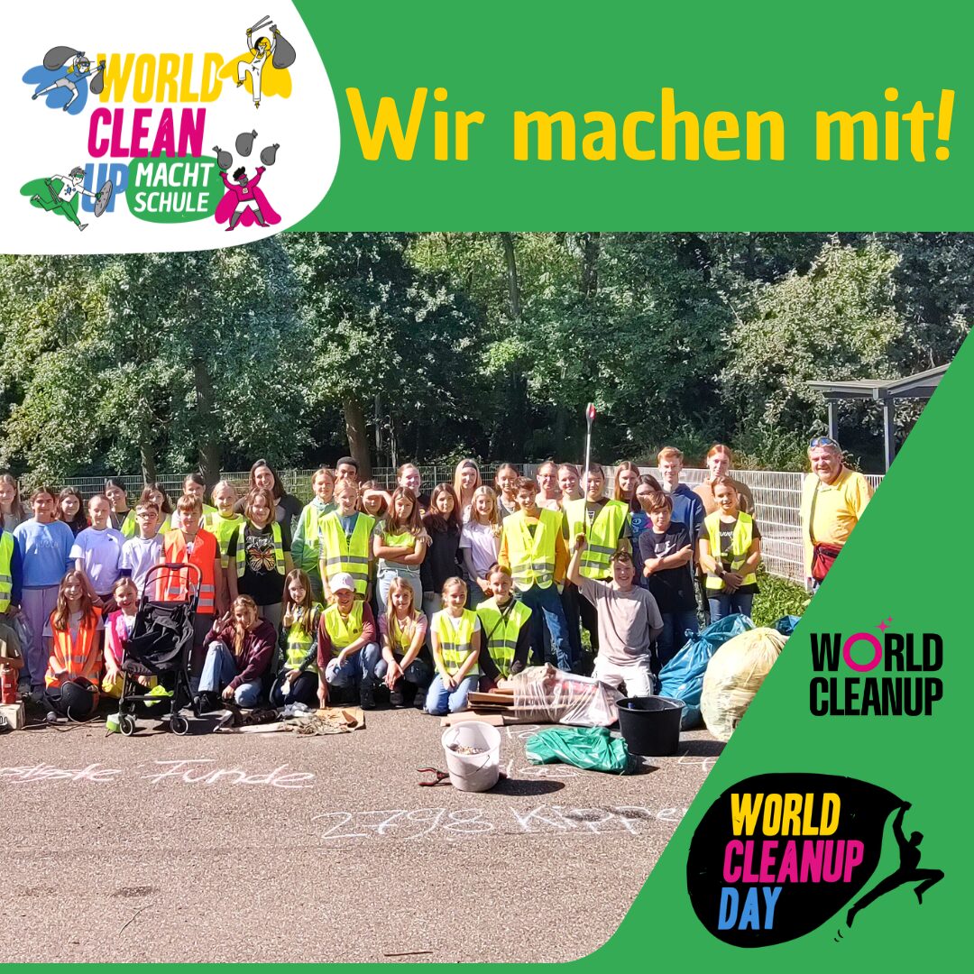 School Clean Up Day – Gemeinsam für eine glänzende Zukunft (Sachsen)