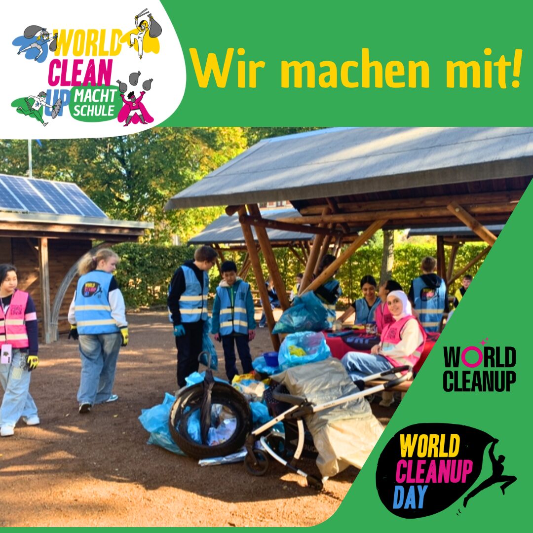 Erich goes World Cleanup Day (NRW)