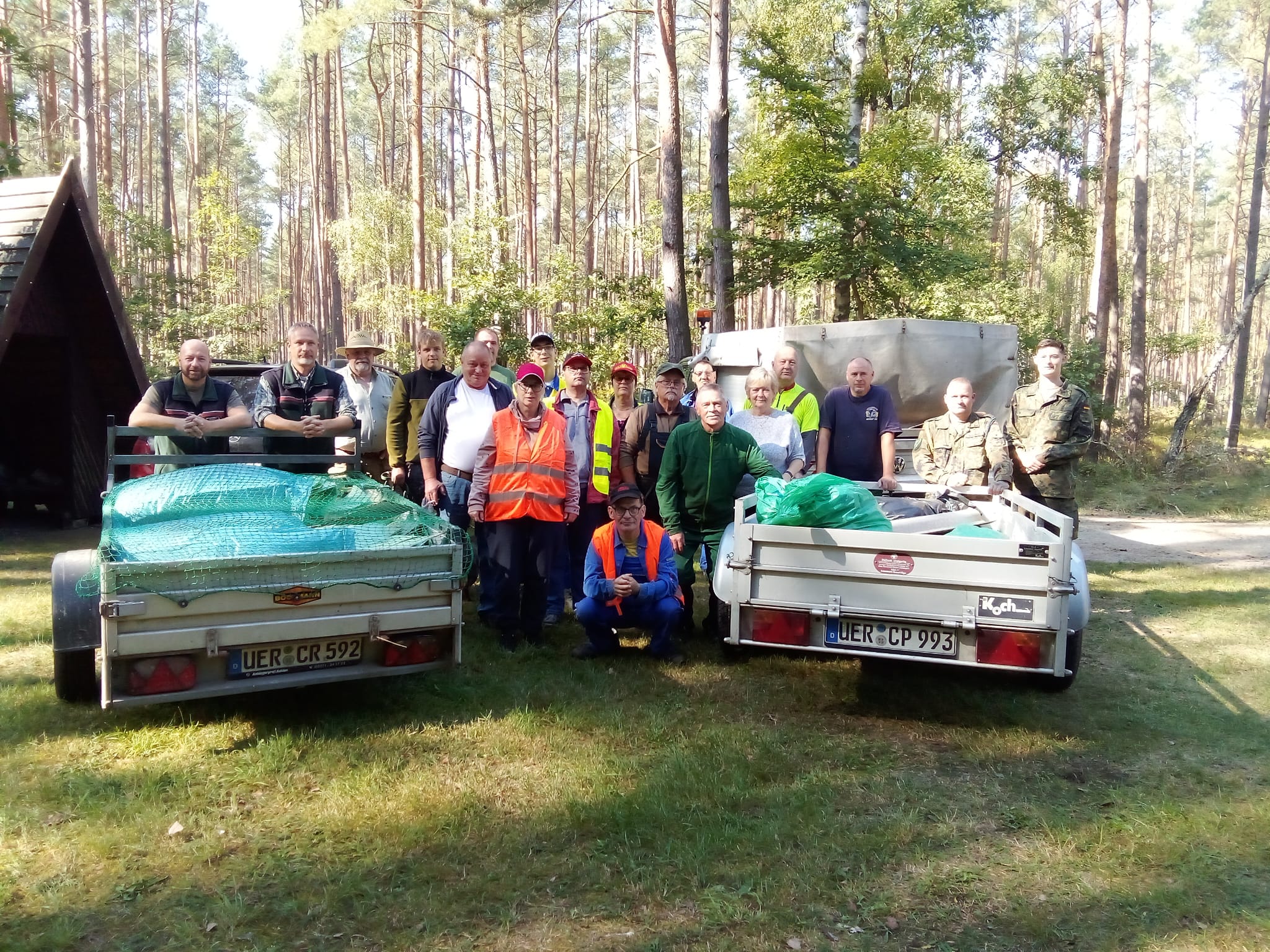 World Cleanup Day mit den Förstern (Mecklenburg-Vorpommern)