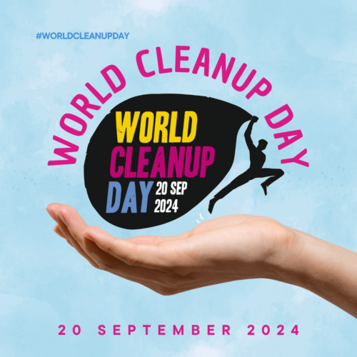 2024 world-Cleanup-day hand
