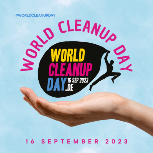 2023 world-Cleanup-day hand